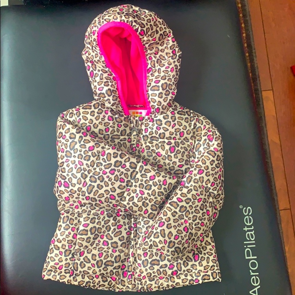 Healthtex leopard coat